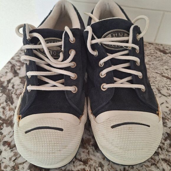 Steve Madden  platform suede sneakers size 10 - Picture 1 of 11